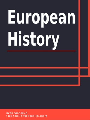 cover image of European History